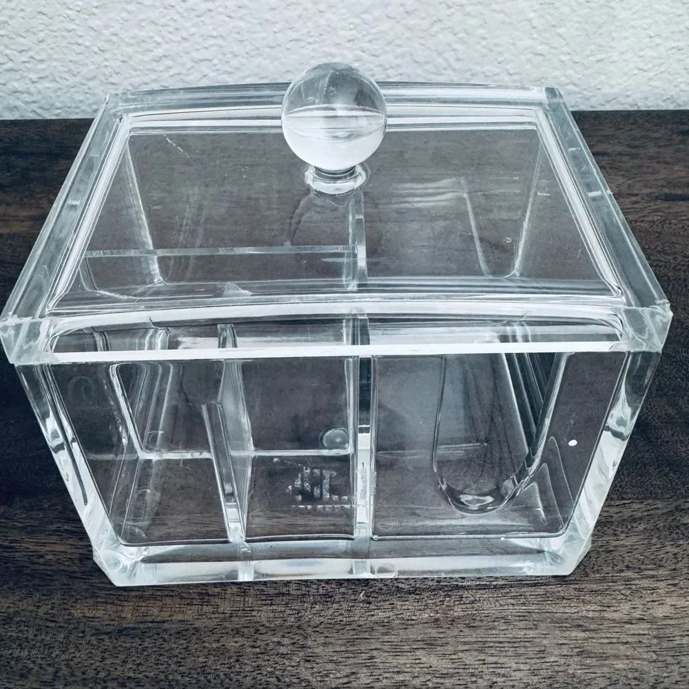 Caboodles Acrylic Bathroom Vanity Lidded Organizer Caddy